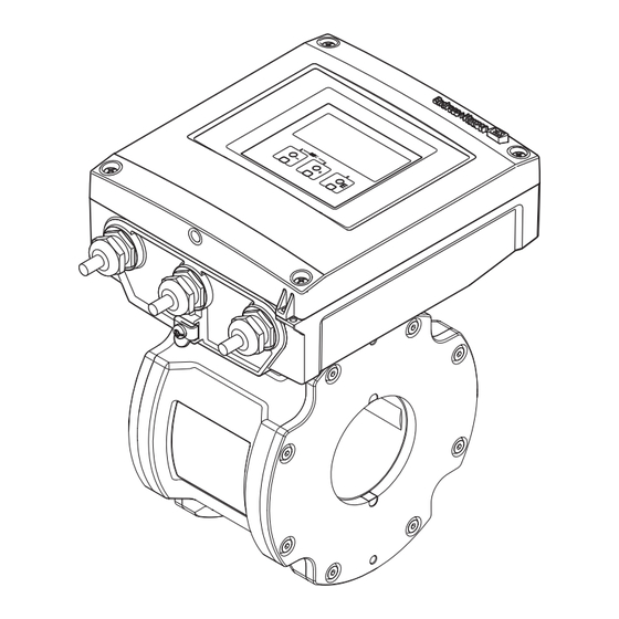 Endress+Hauser Proline Promag D 400 Kurzanleitung