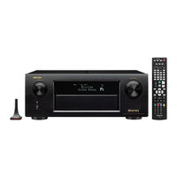 Denon AVR-X5200W Kurzanleitung