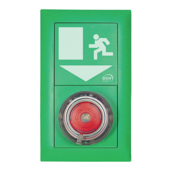 BSW SECURITY NTRIMP12-1OS Anleitung