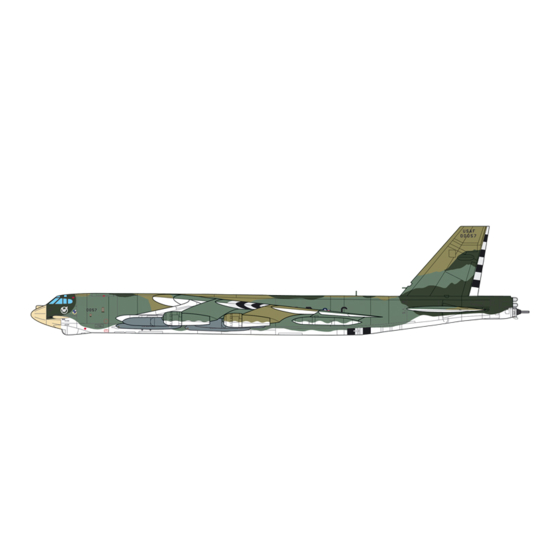 Italeri B-52 H Stratofortress Montageanleitung
