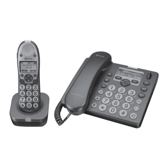 Amplicom PowerTel 580 combo Bedienungsanleitung