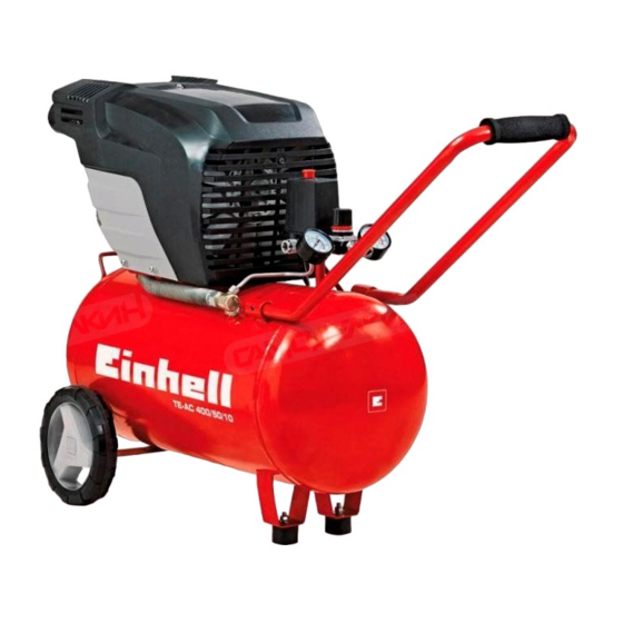 EINHELL TE-AC 400/50/10 Originalbetriebsanleitung