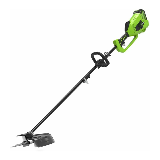 GreenWorks GD40BCK2X Bedienungshandbuch