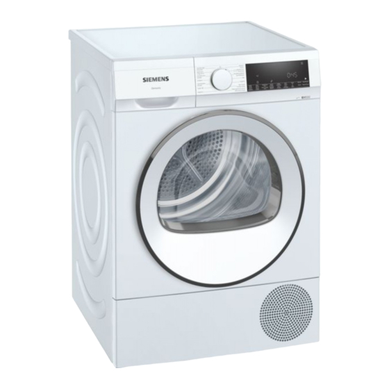 Siemens WQ33G2DEFG Gebrauchs- Und Montageanleitung