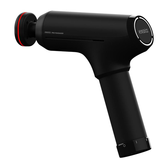 HoMedics PGM-1000-EU Bedienungsanleitung