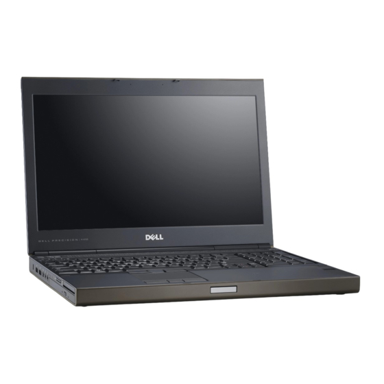 Dell Precision M4700 Benutzerhandbuch