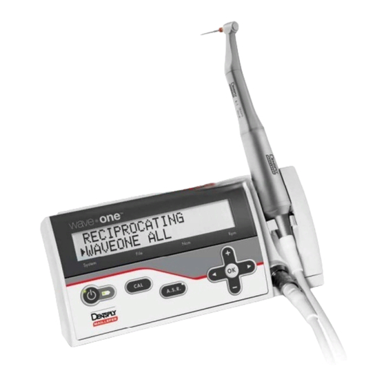 Dentsply Maillefer wave one Gebrauchsanleitung