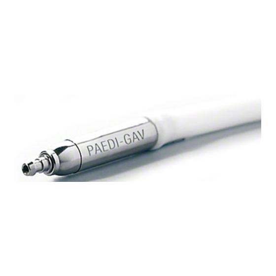 miethke paediGAV Gebrauchsanweisung