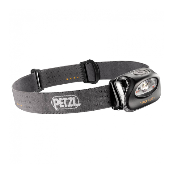 PETZL TIKKA PLUS 2 Bedienungsanleitung