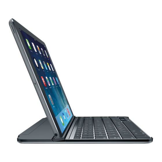 Logitech Ultrathin Bedienungsanleitung