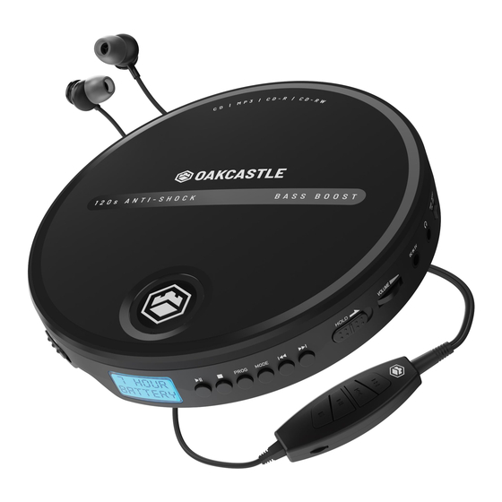 Oakcastle CD 10 Benutzerhandbuch