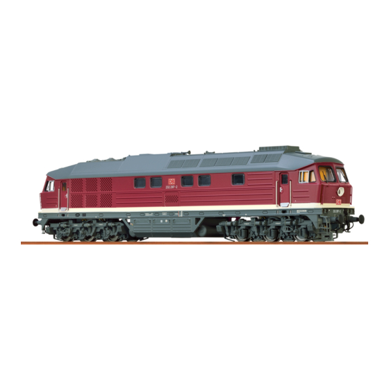 BRAWA 232-DB - H0 Betriebsanleitung