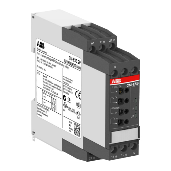 ABB CM-ESS.2 Bedienungsanleitung