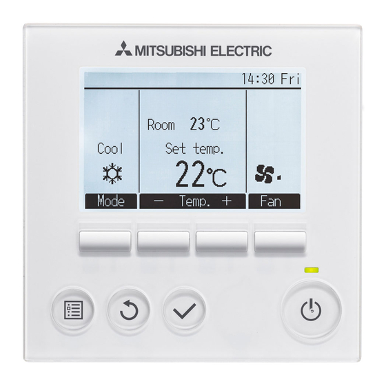 Mitsubishi Electric PAR-31MAA Bedienungsanleitung