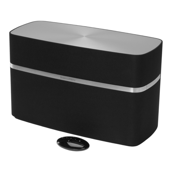 Bowers & Wilkins A5 Handbücher