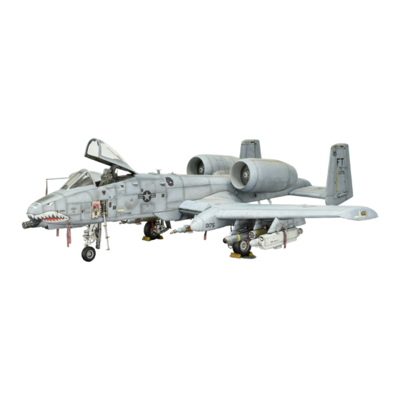 Italeri A-10C Blacksnakes Montageanleitung