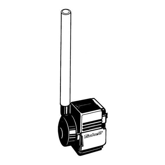 Einhell Royal SPU 11 Bedienungsanleitung