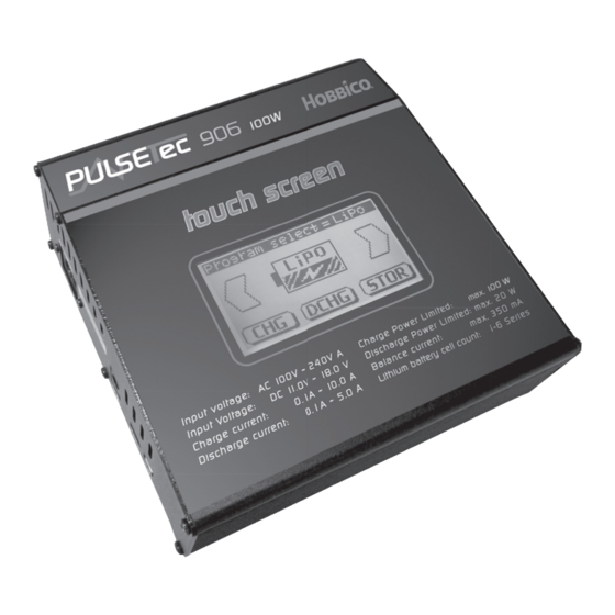 Hobbico PULSETEC 906 Bedienungsanleitung
