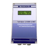 Tecson Tank-Spion Quadro LX-Q-NET Technische Dokumentation Und Installationsanweisung