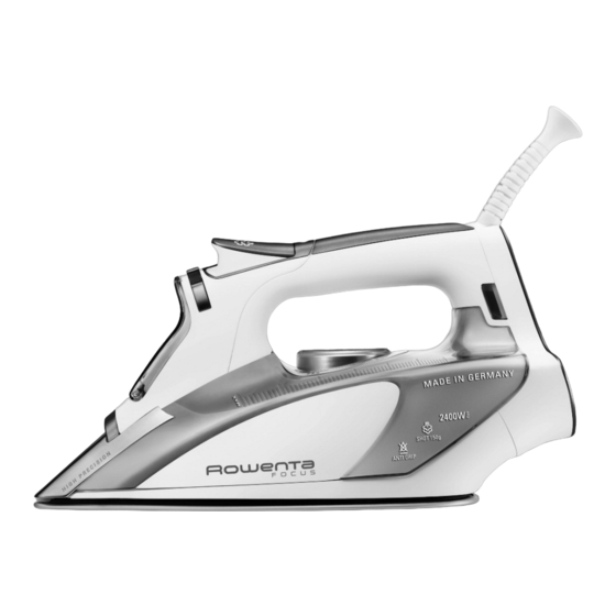 ROWENTA Focus DW5020 Bedienungsanleitung