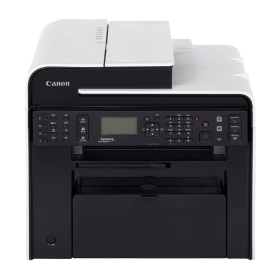 Canon i-SENSYS MF4890dw Handbuch Für Starter