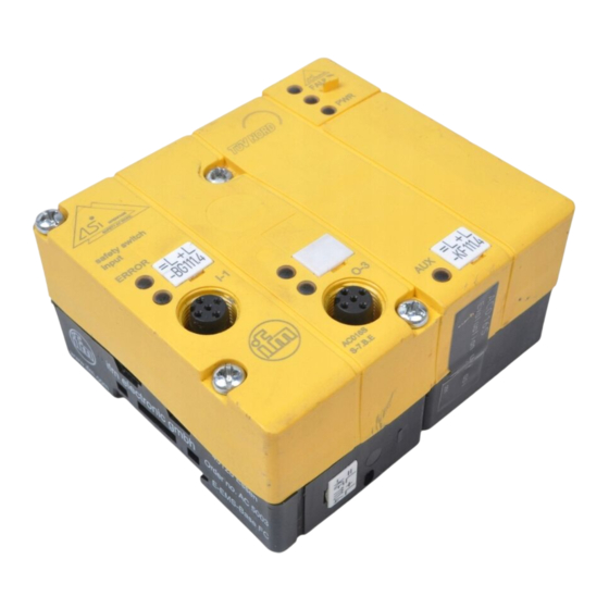 IFM Electronic AC016S Originalbetriebsanleitung