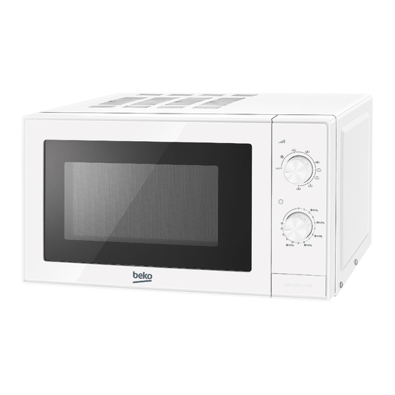 Beko MGC 20100 W Bedienungsanleitung
