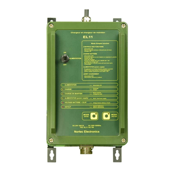Nortec EL11 Bedienungsanleitung
