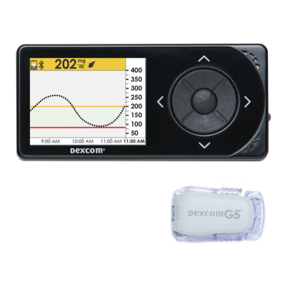 Dexcom G5 Mobile Bedienungsanleitung