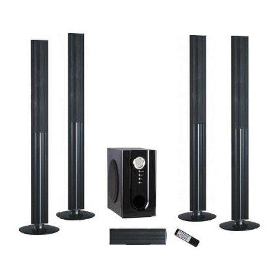 auna multimedia YC-5.1 Cinema-Wls Bedienungsanleitung