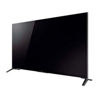 Sony KD-79X9005B Referenzleitfaden