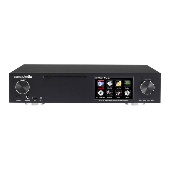 Cocktail Audio x30 Anleitung