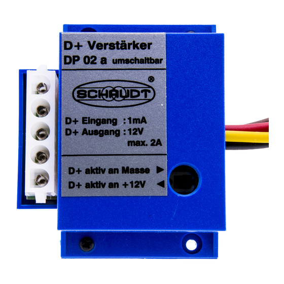 Schaudt DP 02 A Montageanleitung