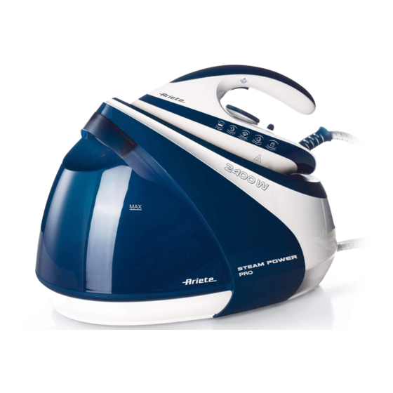 Ariete Steam Power Pro Bedienungsanleitung