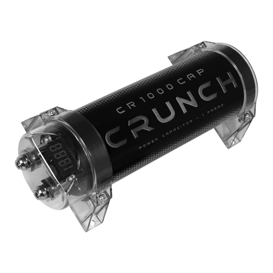 Crunch CR1000CAP Bedienungsanleitung