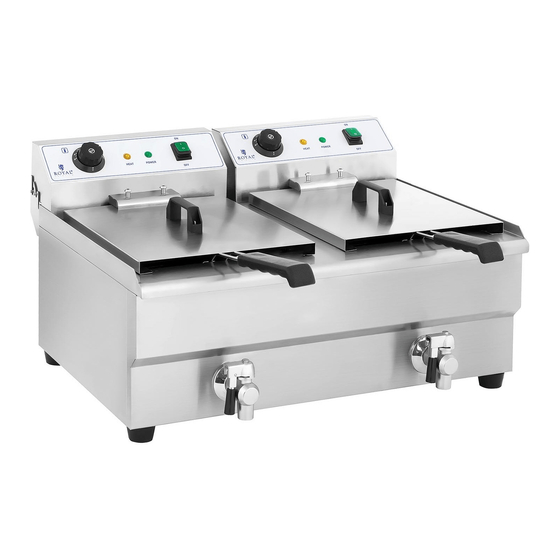 Royal Catering RCEF 16DH-1 Bedienungsanleitung