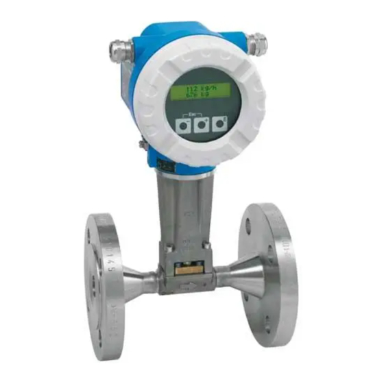 Endress+Hauser PROline prowirl 72 Betriebsanleitung
