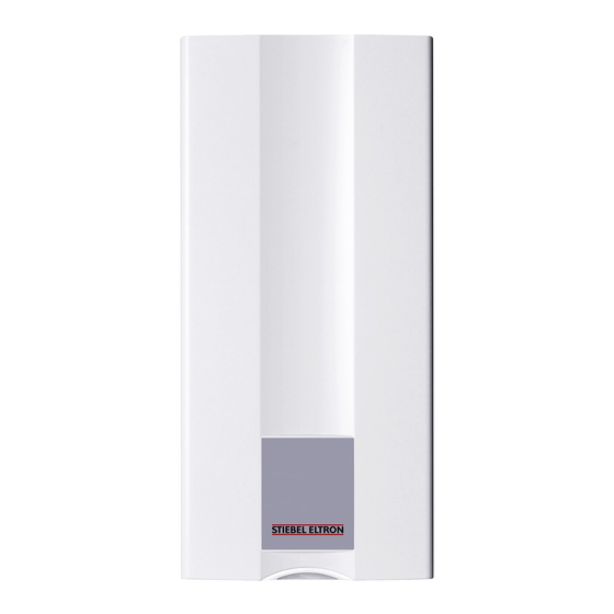 STIEBEL ELTRON HDB-E 12 Si Bedienung Und Installation