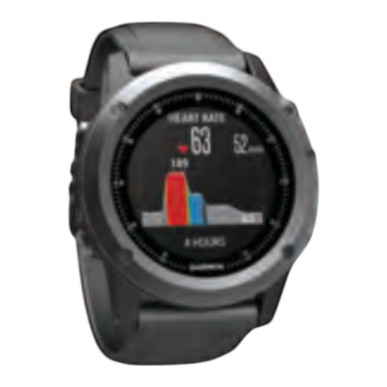 Garmin fēnix 3 HR Schnellstartanleitung