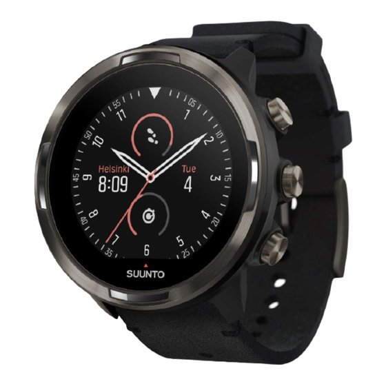 Suunto 9 2.1 Bedienungsanleitung