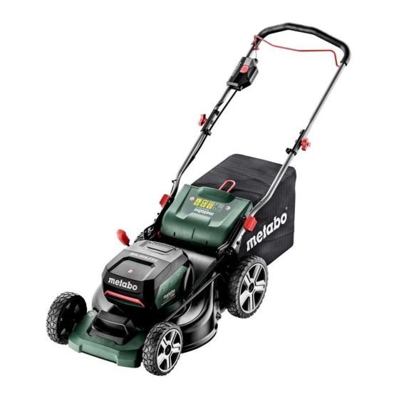 Metabo RM 36-18 LTX BL 46 Originalbetriebsanleitung