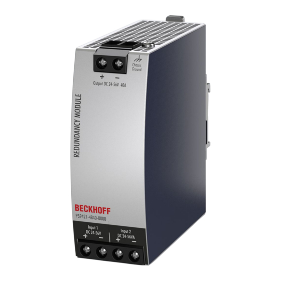Beckhoff PS9421-4840-0000 Dokumentation