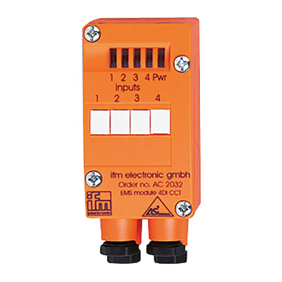 IFM Electronic AC2032 Montageanleitung