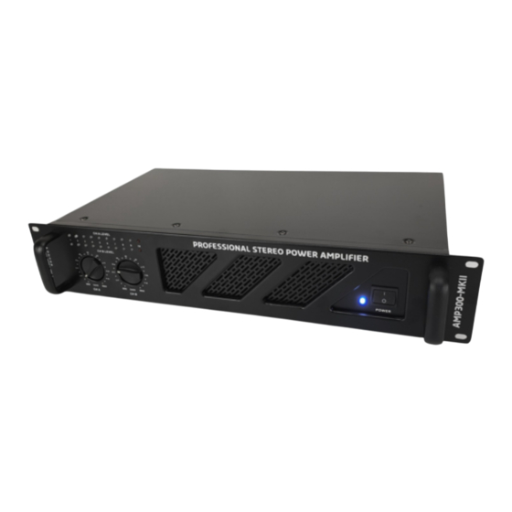 Ibiza sound AMP300-MKII Bedienungsanleitung
