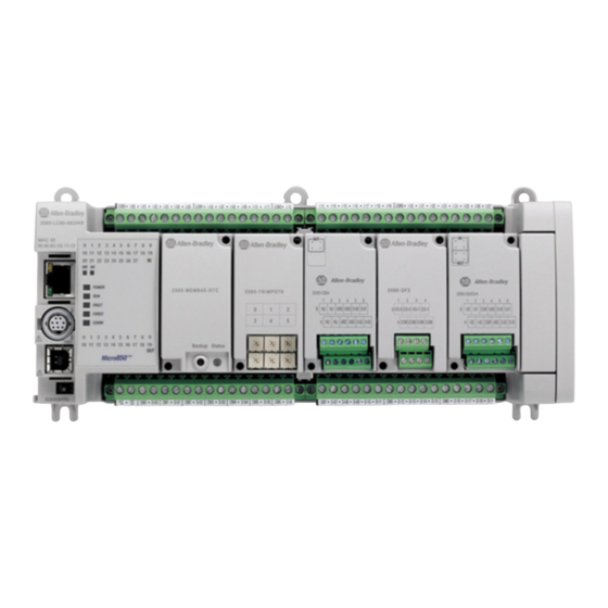 Allen-Bradley Micro830 Benutzerhandbuch