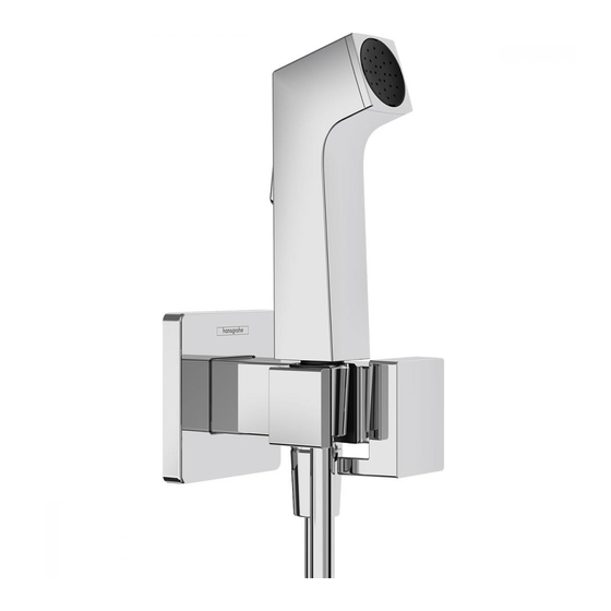 HANSGROHE Bidette 1jet S 29232-Serie Gebrauchsanleitung, Montageanleitung