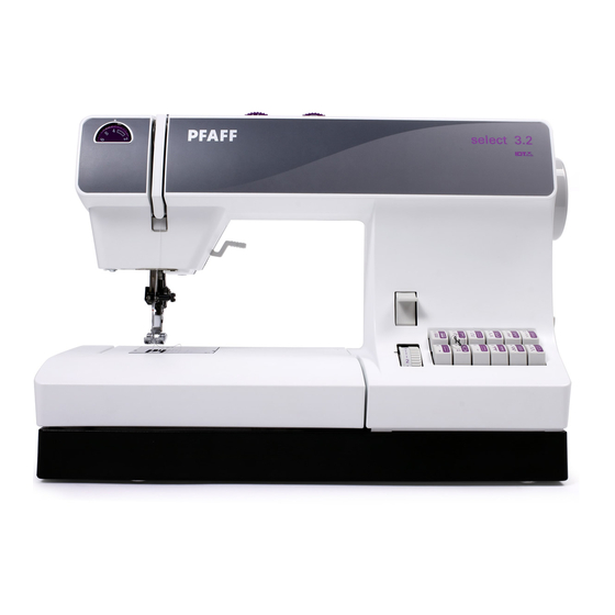 Pfaff select 4.2 Gebrauchsanweisung