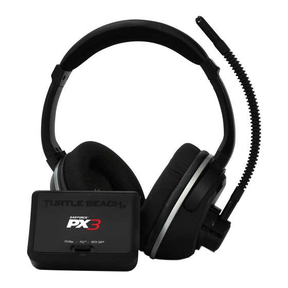 Turtle Beach Earforce PX3 Handbücher