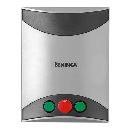 Beninca THINK-I Bedienungsanleitung