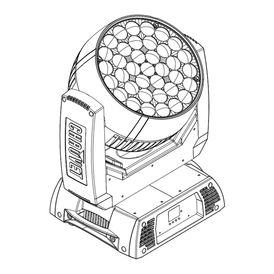 Chauvet Professional ROGUE R3X WASH Kurzanleitung